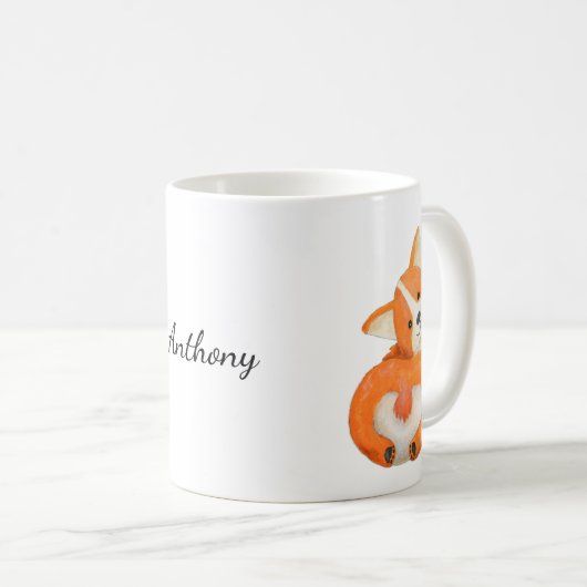 Niedlicher Corgi Hintern, Korgi Liebhaber Geschenk Kaffeetasse (VorderseiteRechts)