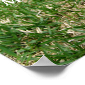 Niedlicher Corgi Hund kundenspezifisch Poster (Ecke)