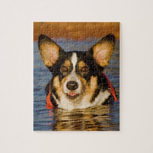 Niedlicher Corgi Puzzle (Vertikal)