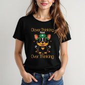 Niedlicher Corgi St. Patrick's Day T-Shirt