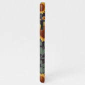 Niedlicher Corgis-verzauberter Sonnenblumengarten  iPhone Hülle (Rechte Seite)