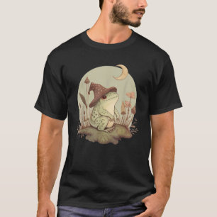 Niedlicher Cotattcore Ästhetischer Froschmuck Mush T-Shirt