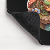 Niedlicher Cotattecore-Ästhetischer Frosch Banjo s Mousepad (Ecke)