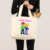 NIEDLICHER COUPLE JUMBO STOFFBEUTEL (Vorderseite (Produkt))