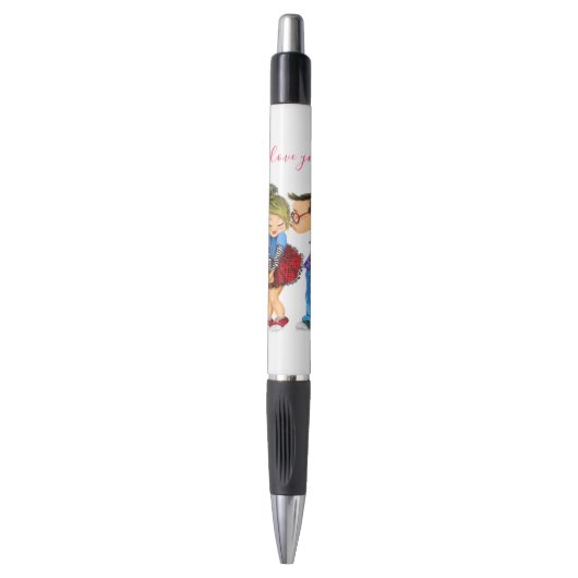 Niedlicher Couple Pen Kugelschreiber (Vorderseite Vertikal)
