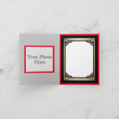 Niedlicher Couple Sugar Skull Dankeskarte (Innenseite)