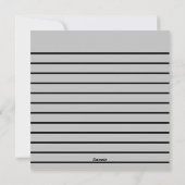 Niedlicher Couple Sugar Skull Feiertagskarte (Rückseite)