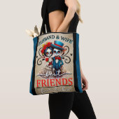 Niedlicher Couple Sugar Skull Tasche (Von Nahem)