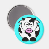NIEDLICHER COW-BULL MAGNET (Vorderseite/Rückseite)