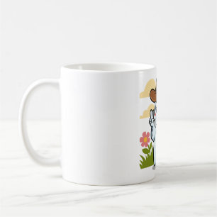 Niedlicher Cowboy-Geist zu Halloween-Fun-Dekoratio Kaffeetasse
