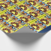niedlicher Cowboy Geschenkpapier (Ecke)