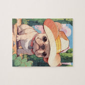 Niedlicher Cowboy Puzzle (Horizontal)