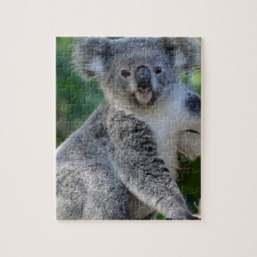 Niedlicher cuddly australischer Koala Puzzle (Vertikal)