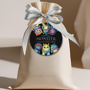 Niedlicher Cudful Kleine Monster Kindergeburtstag Geschenkanhänger