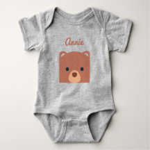 Niedlicher Cudly Brown Bear Individuelle Name | Bo