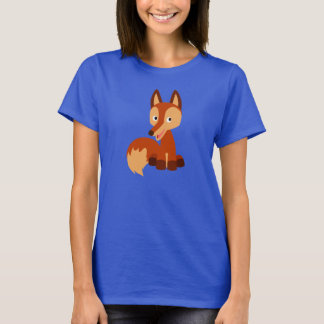 Niedlicher Cuning Cartoon Fox Women T - Shirt