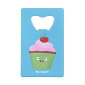 Niedlicher Cupcake Cartoon Geldbeutel Flaschenöffner (Rückseite)