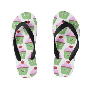 Niedlicher Cupcake Cartoon Kinderbadesandalen