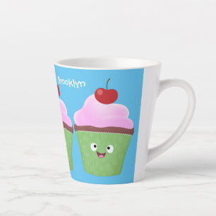 Niedlicher Cupcake Cartoon Milchtasse