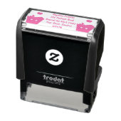 Niedlicher Cupcake Cartoon Permastempel (Produkt)