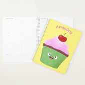 Niedlicher Cupcake Cartoon Planer (Anzeige)