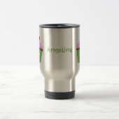 Niedlicher Cupcake Cartoon Reisebecher (Mittel)