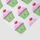Niedlicher Cupcake Cartoon Seidenpapier (Ausschnitt)