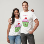 Niedlicher Cupcake Cartoon T-Shirt (Unisex)