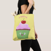 Niedlicher Cupcake Cartoon Tasche (Von Nahem)
