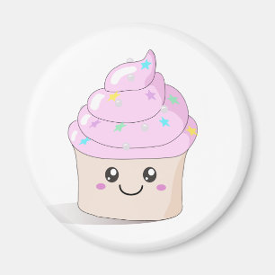 Niedlicher Cupcake Magnet