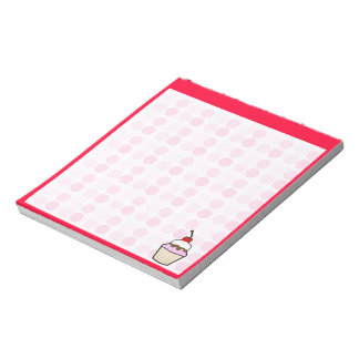 Niedlicher Cupcake Notizblock