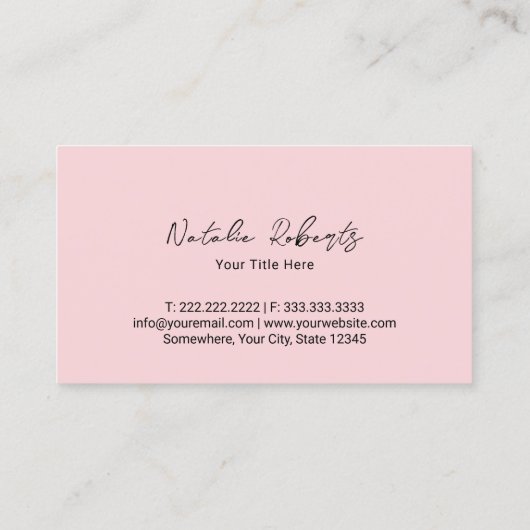 Niedlicher Cupcake Süßigkeiten Leckereien Bäckerei Visitenkarte (Rückseite)