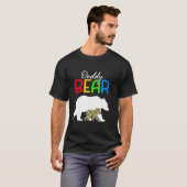 Niedlicher Daddy Bear Autismus Awareness Autistic  T-Shirt (Vorne ganz)