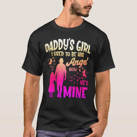 Niedlicher Daddy Engel, den ich früher sein Engel T-Shirt (Vorderseite)