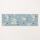Niedlicher Dalmatiner Hunde Lover Yogamatte (Vorderseite (Horizontal))