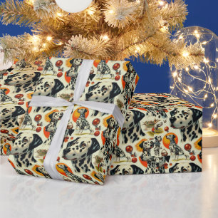 Niedlicher Dalmatiner nahtlos Geschenkpapier