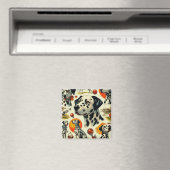 Niedlicher Dalmatiner nahtlos Magnet (In Situ (Geschirrspüler))