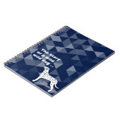 Niedlicher Dalmatiner Notizblock (Linke Seite)