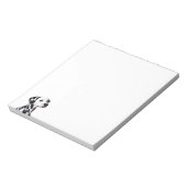 Niedlicher Dalmatiner Notizblock (Rotiert)