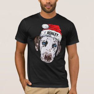 Niedlicher Dalmatiner Weihnachtshund Big T-Shirt