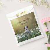 Niedlicher Dalmatiner Welpe in Daisies Geschenktütchen (Versiegelt)