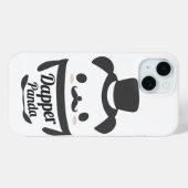 Niedlicher Dapper Panda mit Top Hat Case-Mate iPhone Hülle (Rückseite (Horizontal))