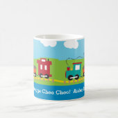 Niedlicher das Choo Choo des Kindes Zug Kaffeetasse (Mittel)