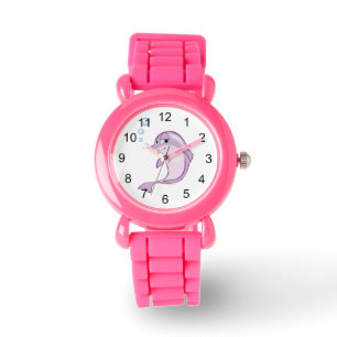 Niedlicher Delphin Armbanduhr