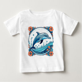 Niedlicher Delphin Baby T-shirt