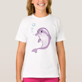 Niedlicher Delphin T-Shirt (Vorderseite)