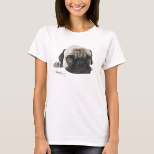 Niedlicher der Mops-T - Shirt der Frauen