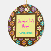 Niedlicher der Raum-Tür-Aufhänger des Keramikornament (Links)