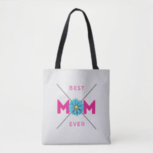 Niedlicher Design Text Beste Mama Jeden Tag für Mü Tasche