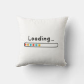 Niedlicher Design-Vater-Witze zum Vatertag Kissen (Rückseite)